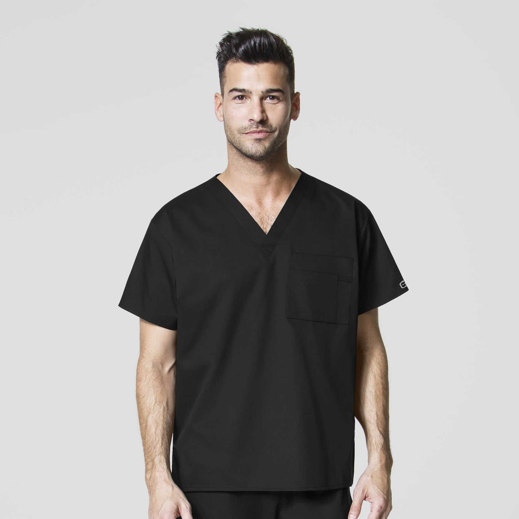 100-Unisex V-Neck Top (WonderWink)