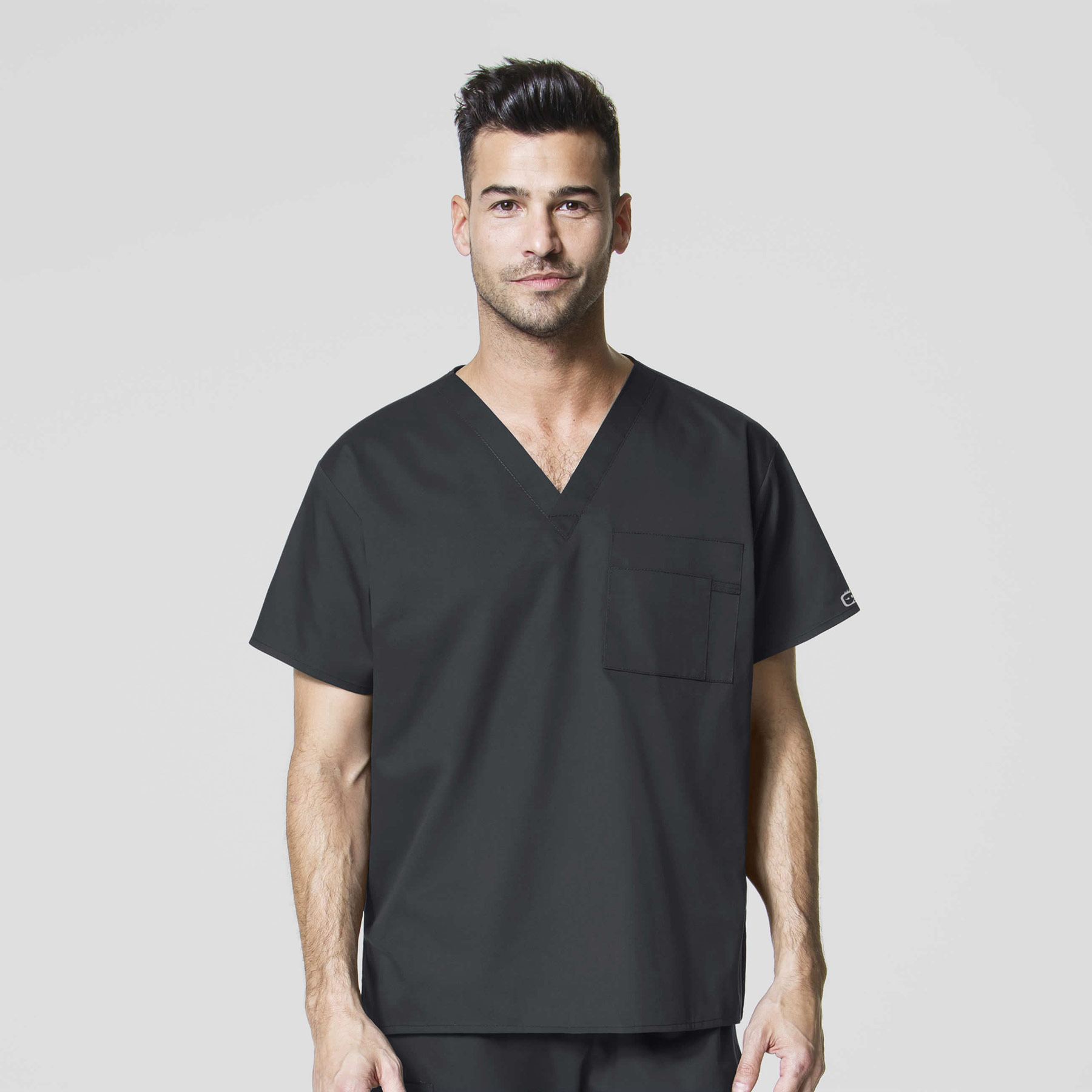 100-Unisex V-Neck Top (WonderWink)