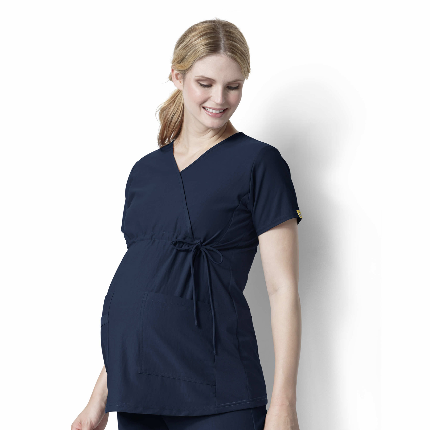 6445-Maternity Stretch Top (WonderWink)